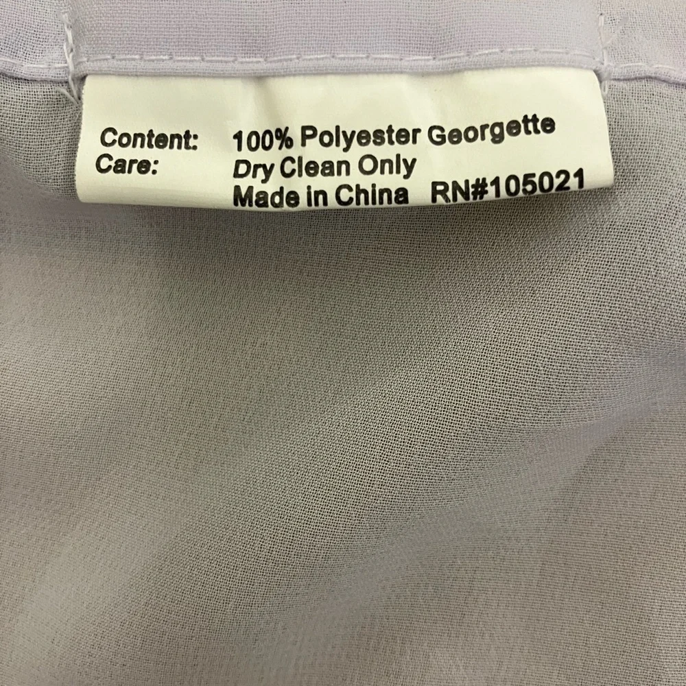 Set (2) Sheer Window Scarfs Swag Lavender Flower Edge Cottagecore Fairy 40 X 210